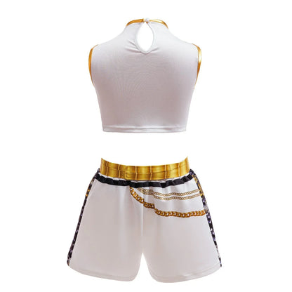 Girls Hip Hop Dance Outfit Set Multi Styles Crop Top Jacket Skirt Shorts Kids Jazz Stage Performance Costume