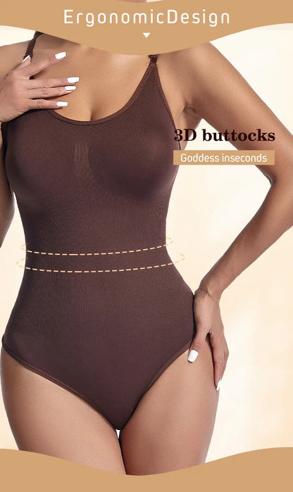 Shapwear Soft Body Shaping  Thong Body Shaping Tummy Control Butt Lifter Cincher Slimming Sheath Shapers Bodysuit Woman Body