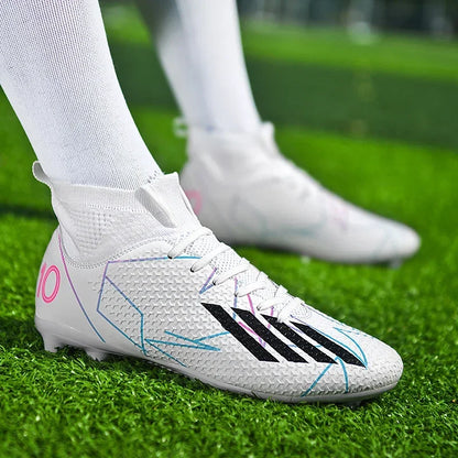 New Professional Football Boots Match Sport Sneakers Unisex Soccer Shoes Outdoor Non-slip Drop Shipping Training Sport Futsal
