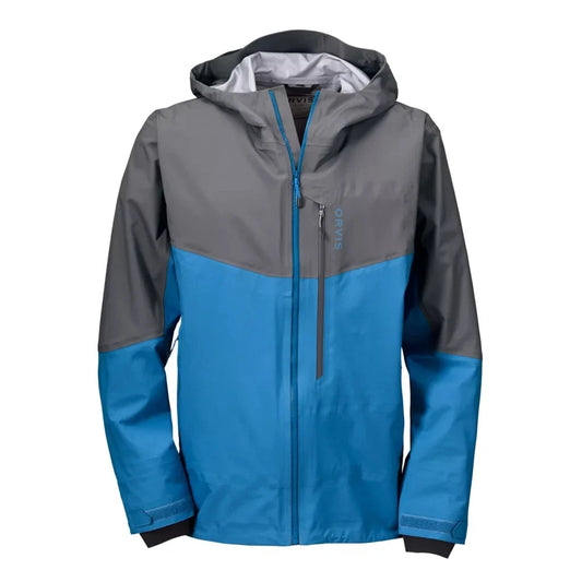 Men's Ultralight 3L Wading Jacket Waterproof Breathable for Hunting Camping Fishing - Lightweight Outdoor Rain Outwear Jacket