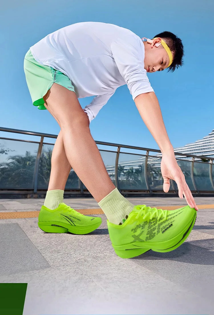 Professional Running Shoes Full Length Carbon Plate Marathon Casual Running Shoes for Men and Women 095