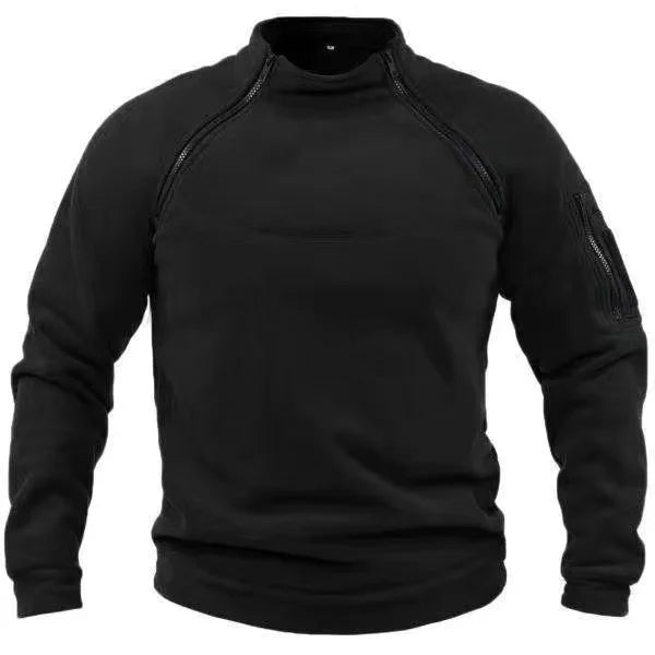 Men Polar Fleece Tactical Winter Autumn Hiking Fishing Camping Trekking Thermal Jackets Outdoor Sports Hood Caro Coat Softshell