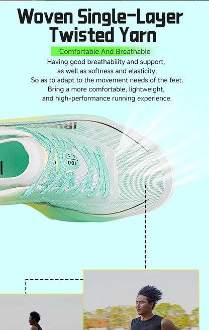 Full Plam Carbon Plate Trail Running Shoes Men 2026 High Quality Trendy Shoes New Ultra-light Running Shoes Sports