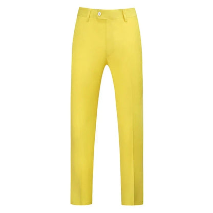 Men Dress Pants Solid Color Slim Fit Business Casual Office Wedding Formal Trousers High Quality Men Clothing Suit Pants 29-40