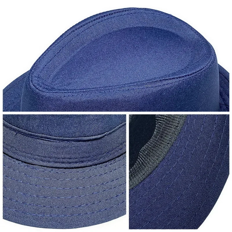 Summer Solid Bright Color Sun Hat British Jazz Hat Top Hat Men's Top Hat Winter Middle-aged and Elderly Jazz Warm Hat Fedora Hat