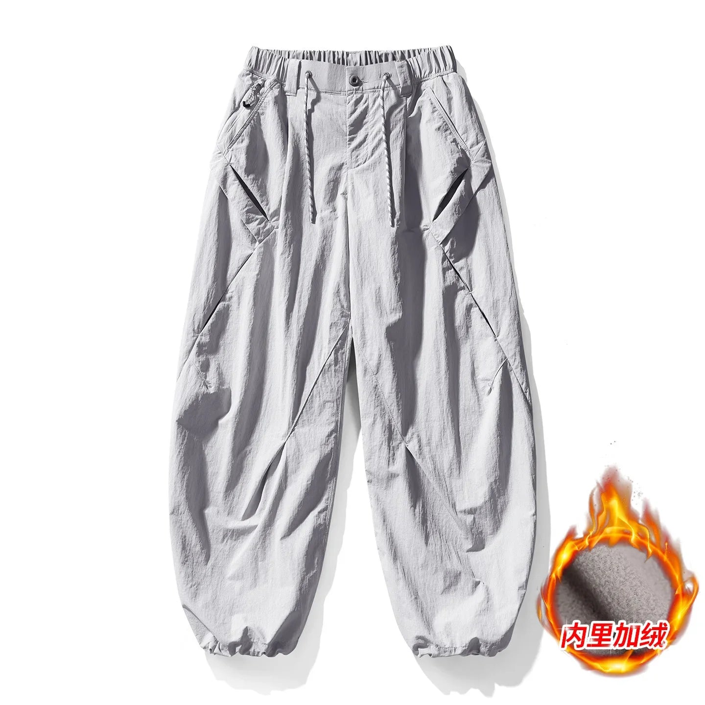 Men Women Lightweight Waterproof Quick Dry Outdoor Sport Hiking Loose Casual Techwear Track Cargo Pant Joggers Trousers