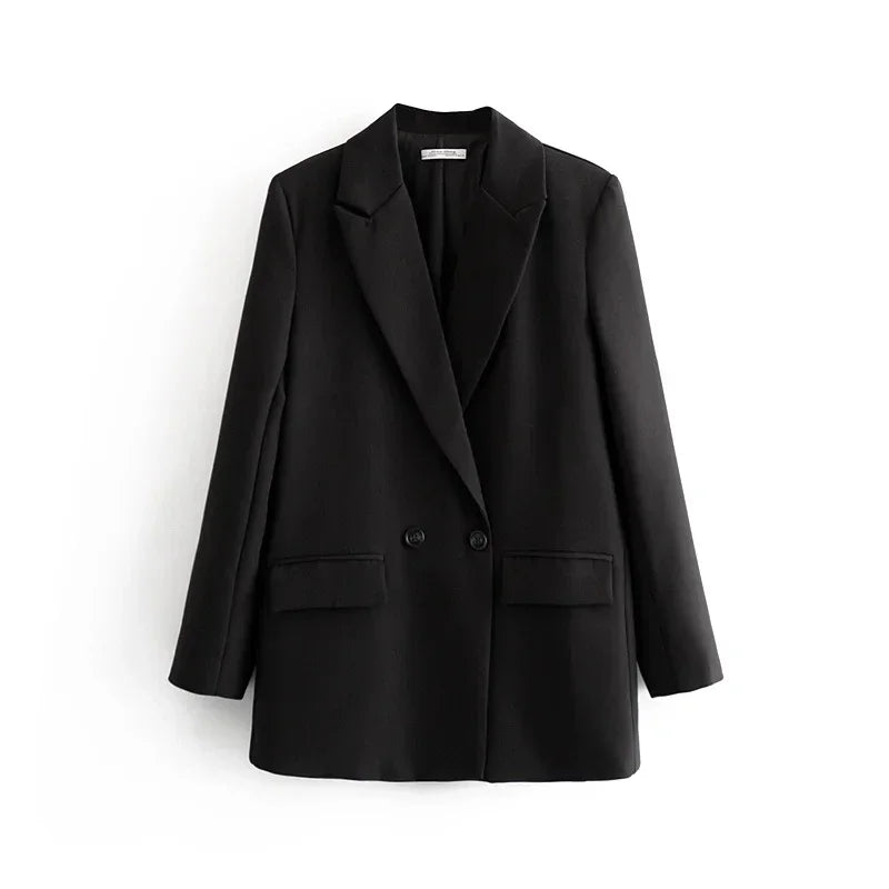2025 Women's Blazers New Office Casual Blazer Woman Straight Outerwears Fashion Women's Tailoring Blazers for Women Coats