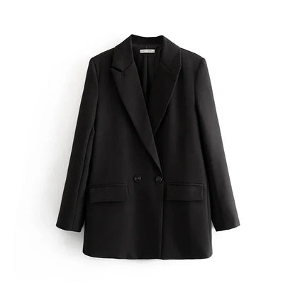 2025 Women's Blazers New Office Casual Blazer Woman Straight Outerwears Fashion Women's Tailoring Blazers for Women Coats