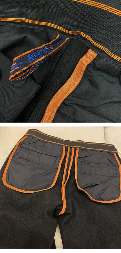 2025 Autumn Winter New With Velvet Warm Casual Pants High Quality Slim Fit Men's Formal Business Office Social Solid Trousers