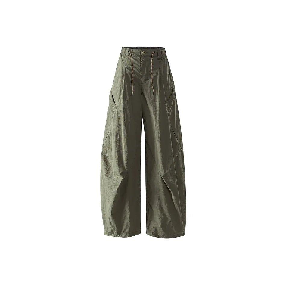 Men Women Lightweight Waterproof Quick Dry Outdoor Sport Hiking Loose Casual Techwear Track Cargo Pant Joggers Trousers