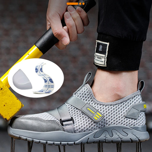 Breathable Indestructible Shoes Insulation 6KV Work Sneakers Summer Anti-puncture Safety Shoes Men Construction Footwear 2026