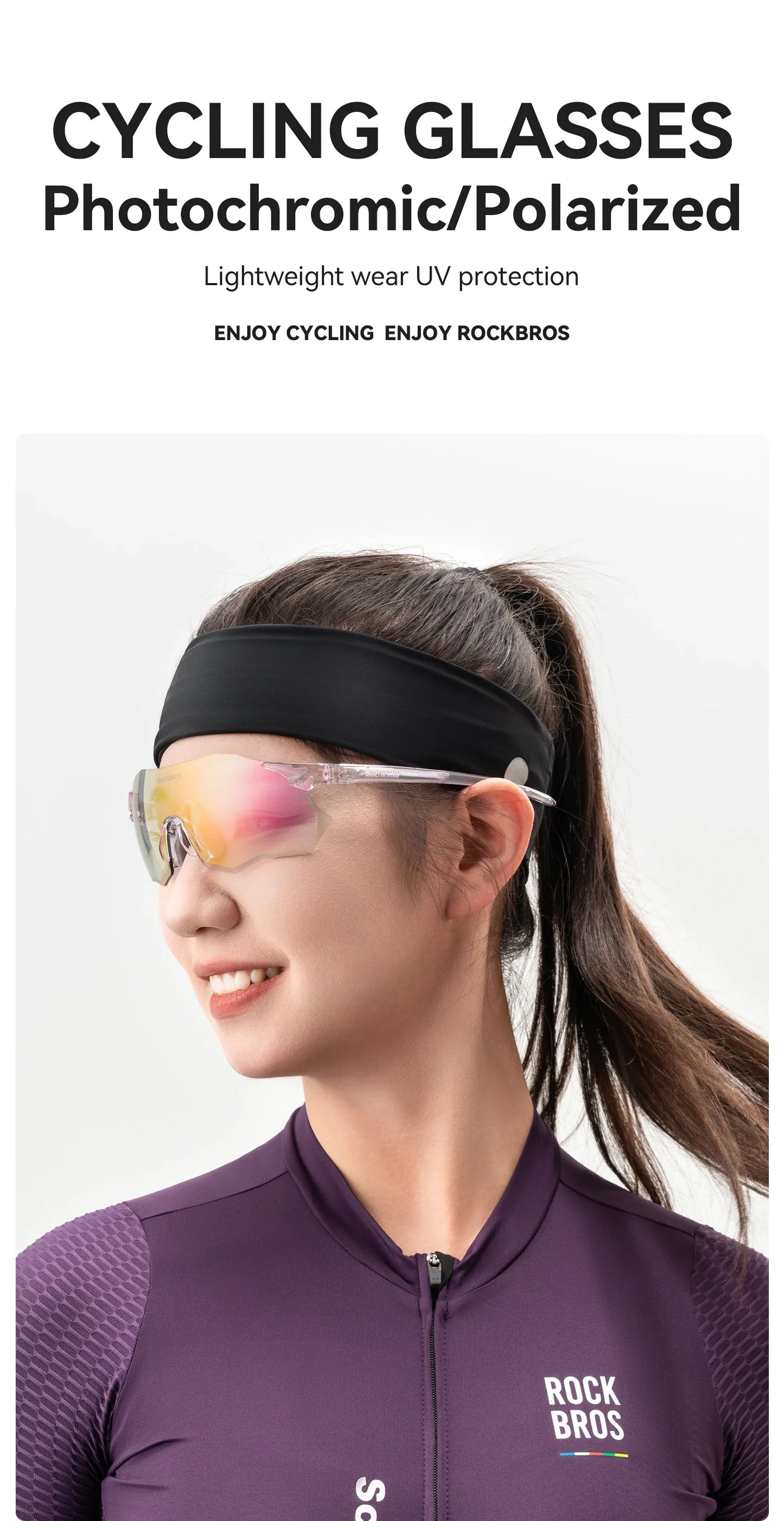 Cycling Glasses Photochromic/Polarized UV400 Sunglasses MTB Road Bike Eyewear Windproof Goggles Protection Eyewear