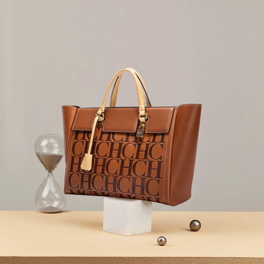 Luxury Classic 2023 Winter Women's Large Capacity Handbag Fashion Retro Print Bucket Bag Travel Party Banquet Shoulder Bag