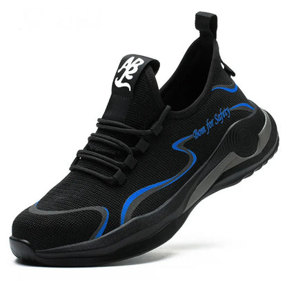 light safety shoes man 48 comfortable work shoes for men anti puncture work boots for construction steel toe safety man sneakers