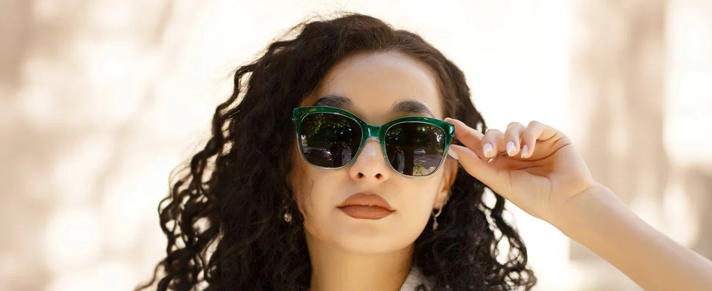2026 Fashion Butterfly Polarized Sunglasses Women UV400 Protection Shade Ladies Oversize Square Sun Glasses ZS2227