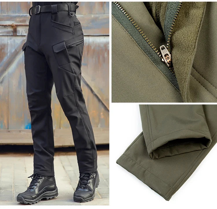 Men's Trousers Tactical Climbing Cycling Sport Winter Camp Hiking Fish Hunting Trekking Waterproof Combat Casual Pants