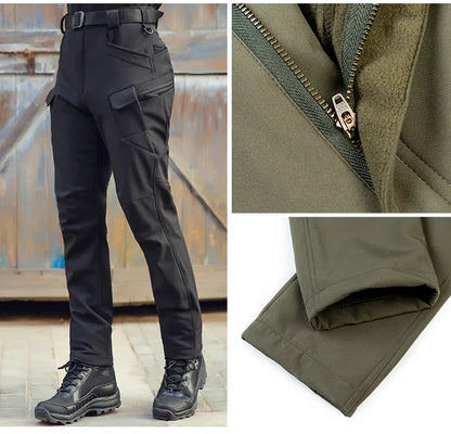 Men's Trousers Tactical Climbing Cycling Sport Winter Camp Hiking Fish Hunting Trekking Waterproof Combat Casual Pants