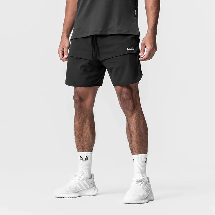 Men's Quick-Dry Gym Shorts Breathable Summer Training Running Basketball Fitness Jogging Loose Fit Streetwear Casual Sportswear