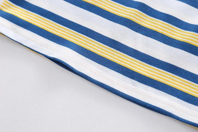 New Summer Baby Girls Clothes Suit Children Boys Striped T-Shirt Shorts 2Pcs/Sets Toddler Casual Cotton Costume Kids Tracksuits