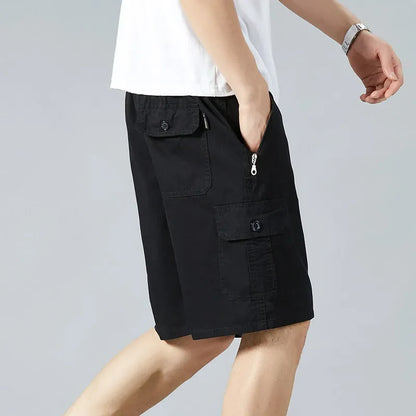 Men's Quick Dry Cotton Short Relaxed Fit Casual Sweat Shorts Joggers Big Size 6XL Man Beach Print Shorts Swimsuit