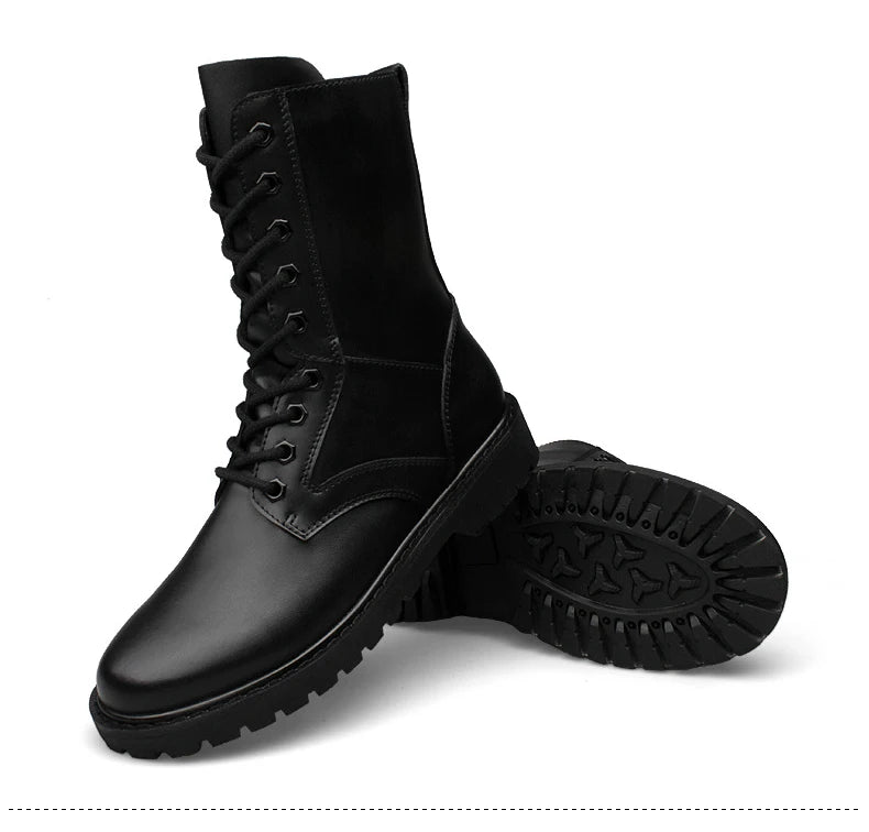 Men Tactical Boots Climbing Shoes Outdoor Military Brand Safety Size Boot Breathable Ankle Casual Hiking Shoes Waterproof Plus
