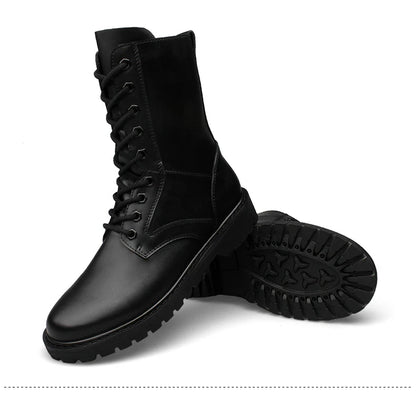 Men Tactical Boots Climbing Shoes Outdoor Military Brand Safety Size Boot Breathable Ankle Casual Hiking Shoes Waterproof Plus