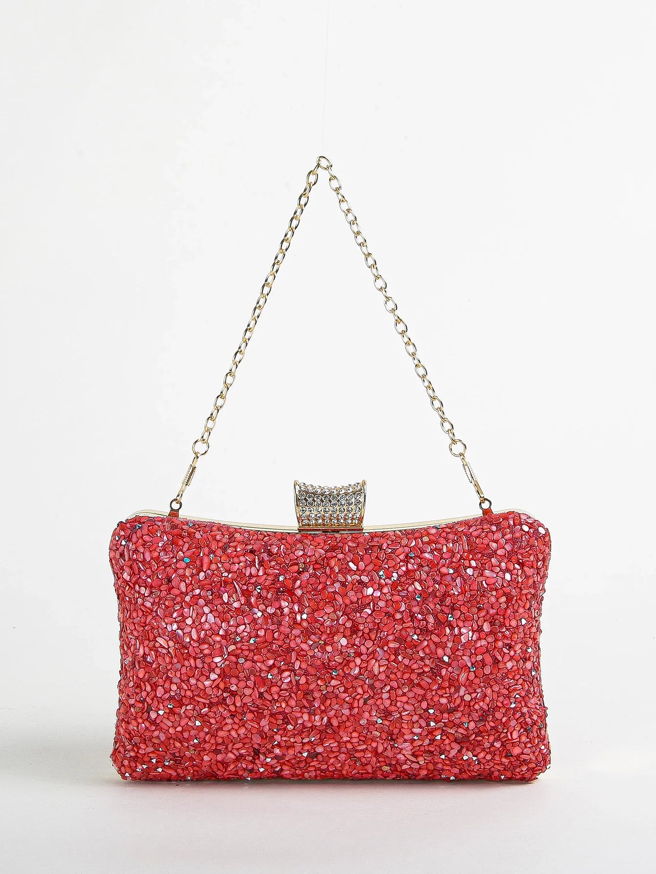 Mini Irregular Jewel Handheld Dinner Bag