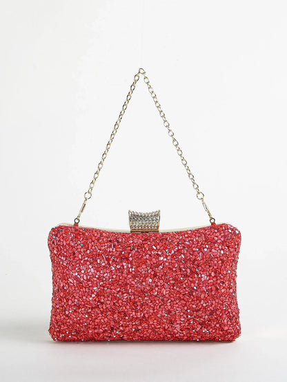 Mini Irregular Jewel Handheld Dinner Bag