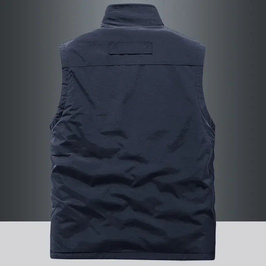 Outdoors Gilet Men Casual Heated Vest Man Body Warmer Hiking Clothing Luxury Thermal Fashion Men's Heating Winter Coat Plus Size