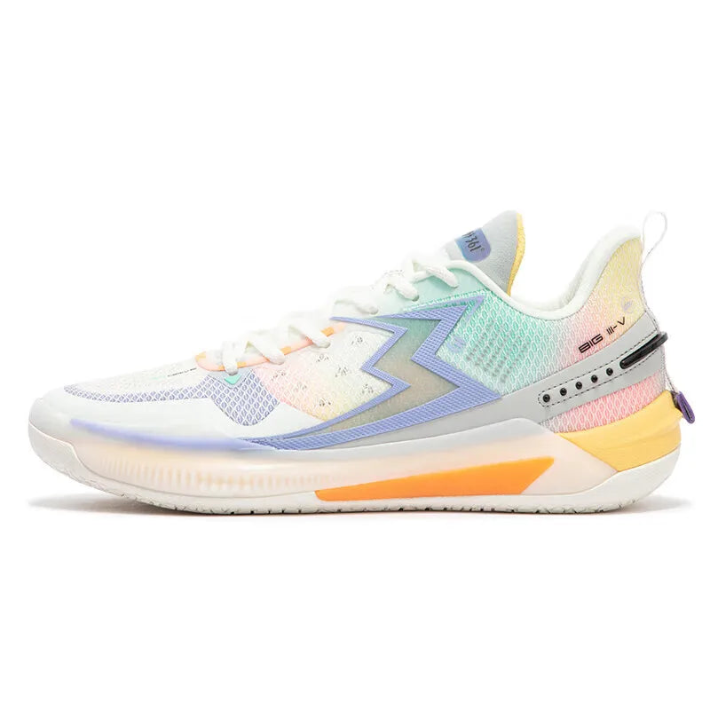 BIG3 5.0 Quick Men Basketball Shoes Cushioning Light Breathable Stable Professional Flexible Male Sneakers 672421121