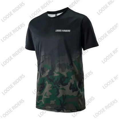 Loose Rider Men's MTB Shirt Off-Road Endurance Motorcycle Downhill Jersey BMX Mountain Bike Long-Sleeved Jersey