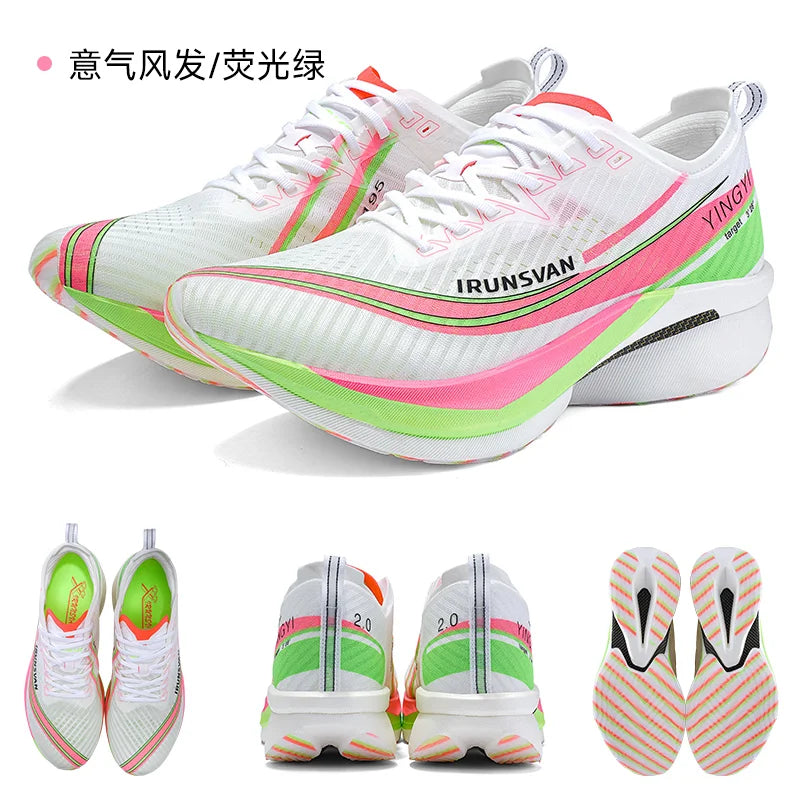 Shadow Wing 2.0 Carbon Plate Professional Marathon Running Shoes Men Lightweight Cushioning Training Outdoor Sneakers