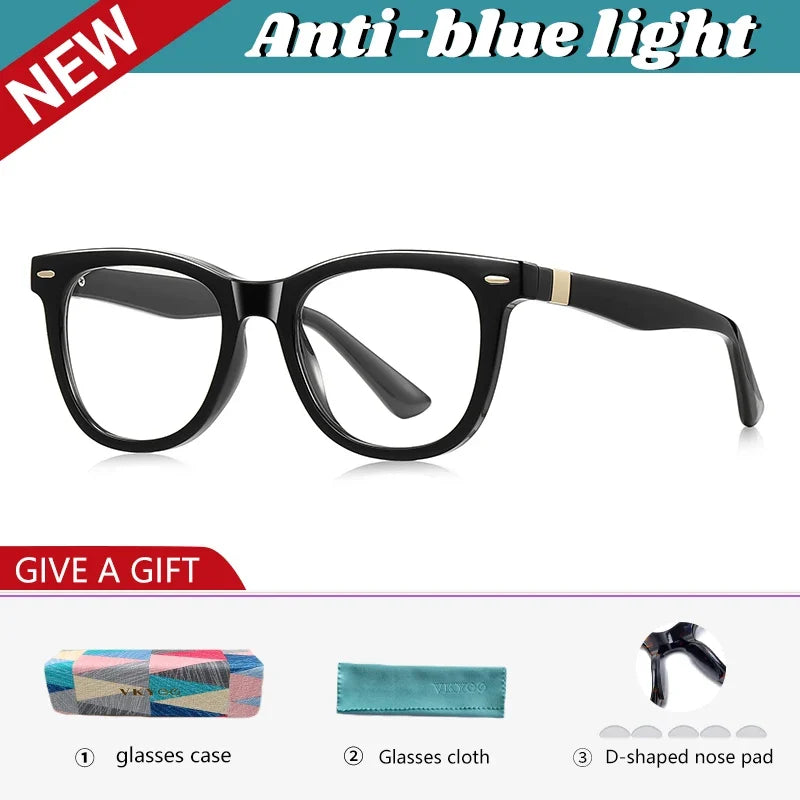 New Personalized Butterfly Unisex Design Women's Anti-Blue Light Reading Glasses Men Customizable Prescription PFD2230