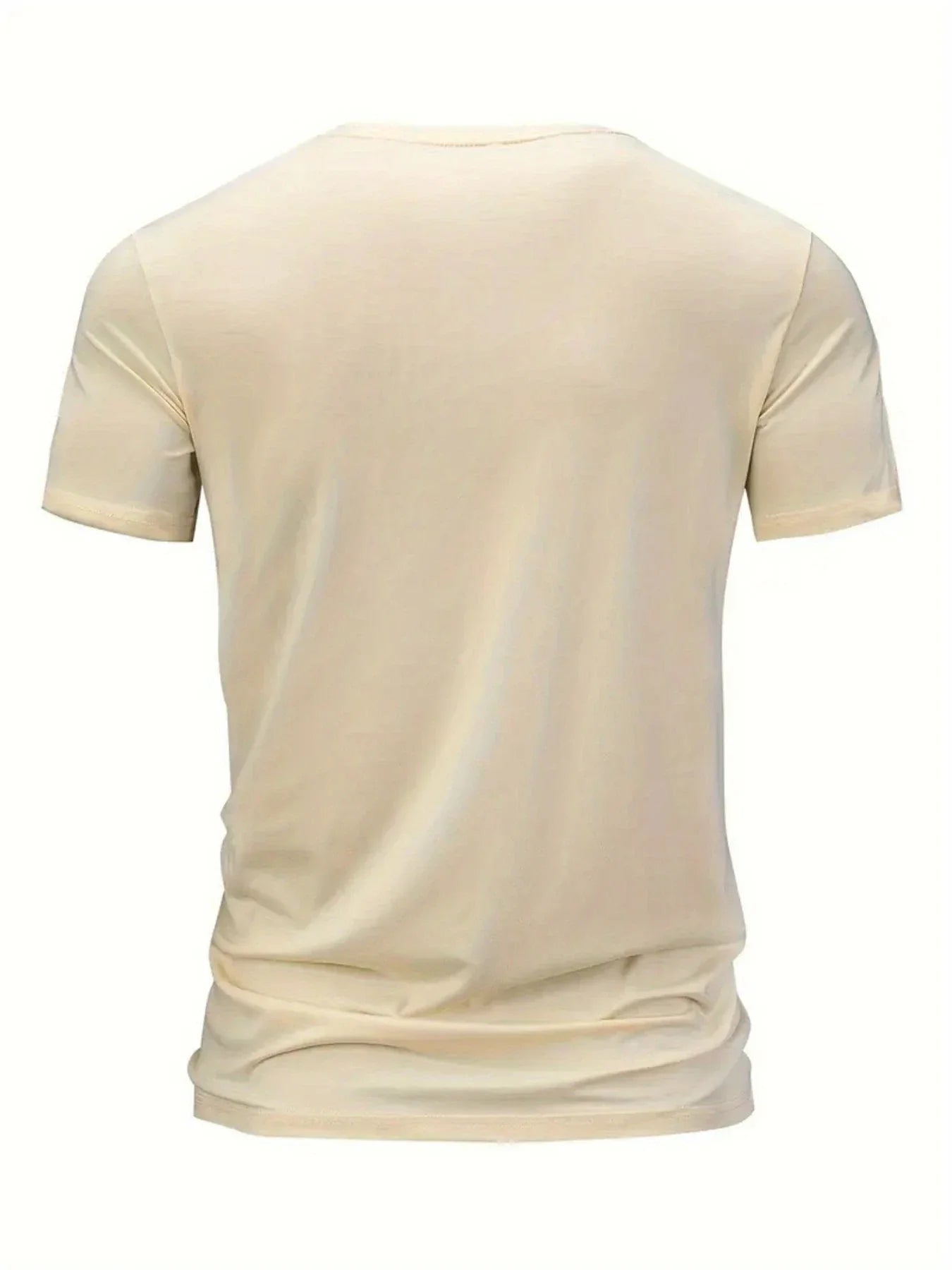 Men's Summer 100% Cotton Fashionable Casual Loose Brooklyn Pattern Printed Sports Round Neck Short Sleeve T-shirt Top