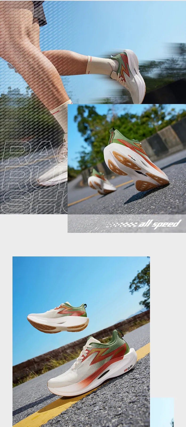 Flame 2 ET Men Women Running Shoes Shock-Absorbing Physical Test Training Stability Racing Sneaker Male 672412209