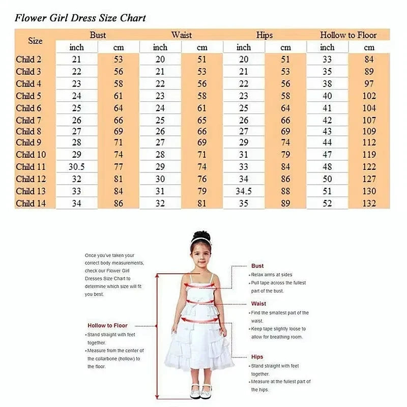 Customized Lovely Pink Flower Girl Dress for Wedding with Bows Ruffles Knee Length Kids Birthday Party First Communion Ball Gown