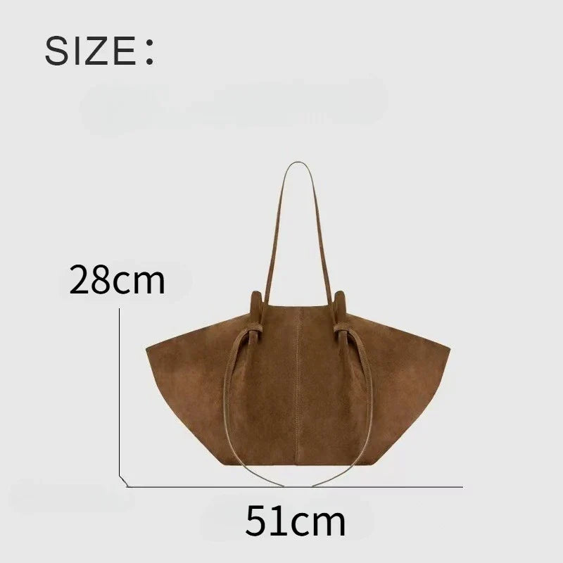 2026 New Large Capacity Trapeze Women Shoulder Bags Designer Metal Lock Handbags High-Quality Pu Leather Big Tote Commute Bag