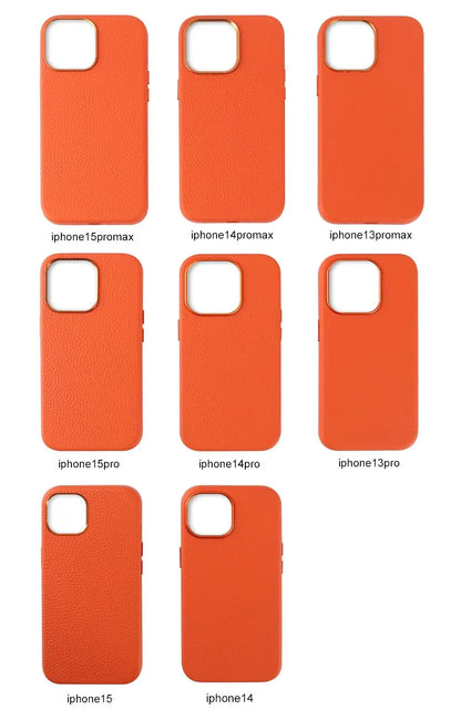 For Magsafe Case iphone 15 Pro Max Premium Genuine Leather Cover Magnetic for Funda Iphone14Pro 15 Cases Full Coverage Carcasa