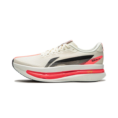 Women's RED HARE 9 ULTRA Racing Running Shoes SUPER BOOM Cushion BOOM FIBER Breathable LiNing Training Sneakers ARPW008