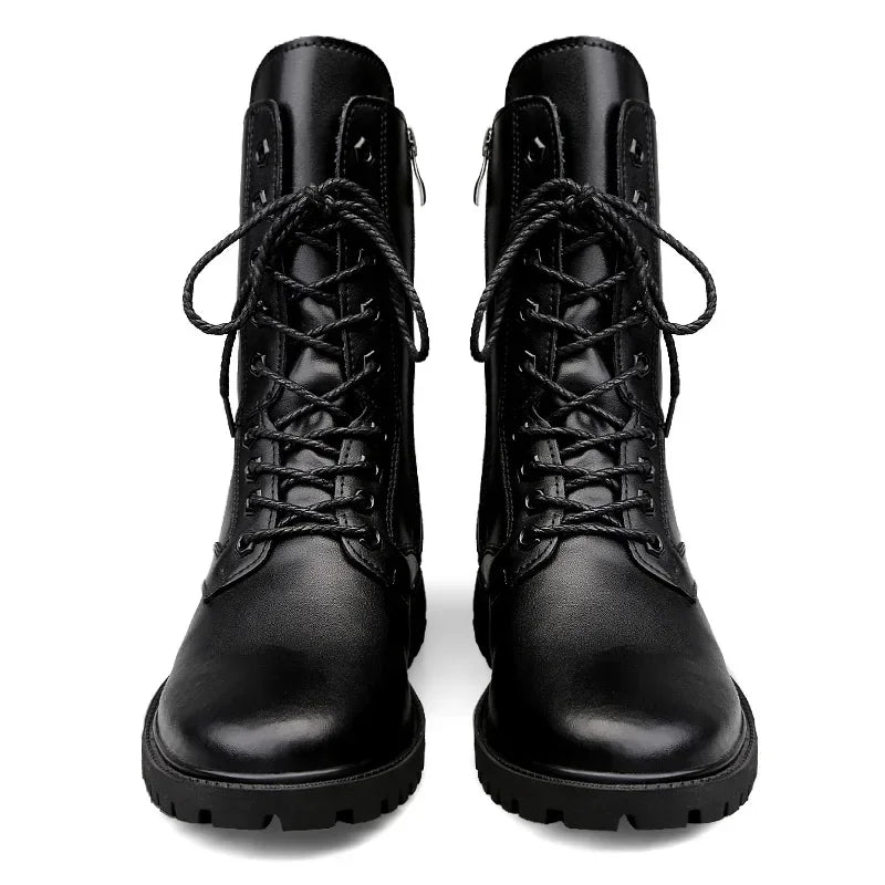 Men Tactical Boots Brand Military Size Ankle Casual Unisex Outdoor Hiking Shoes Male Waterproof Plus Climbing Shoes Size Plus