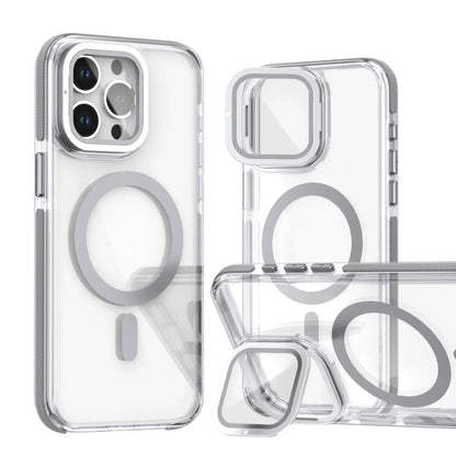 Camera Protector Stand Magnetic Phone Case for Magsafe iPhone 16 15 14 Pro Max Plus 13 12 11 Cases Clear Shockproof Hard Cover