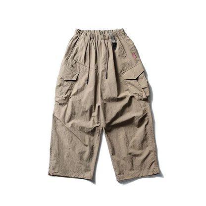 Ultra Loose Lightweight Outdoor Functional Pants Men Women Waterproof Quick Dry Techwear Wide Leg Cargo Pant Track Trouser