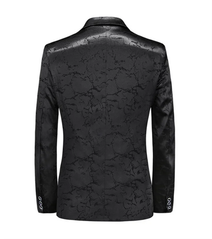 2026 New Men Business Social Suit Jacket Summer Male Single Breasted Thin Dress Male Jacquard Blazers Coats