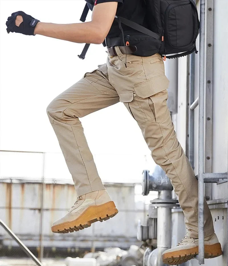 Tactical Pants Camouflage Men Waterproof Combat Joggers Male Multi-pocket SWAT Cargo Stretch Work Trousers Hombre Size S-2XL