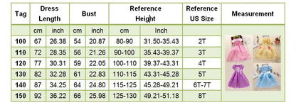 Children Princess Costume Party Fancy Flower Vestido New 2024 Christmas Birthday Carnival Dress Up Rapunzel Belle Disguise Frock