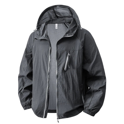 Women's Men's Sun Protective Jackets Camping Mountaineering Hiking Outdoor Sports Windbreaker Summer Lightweight Coat