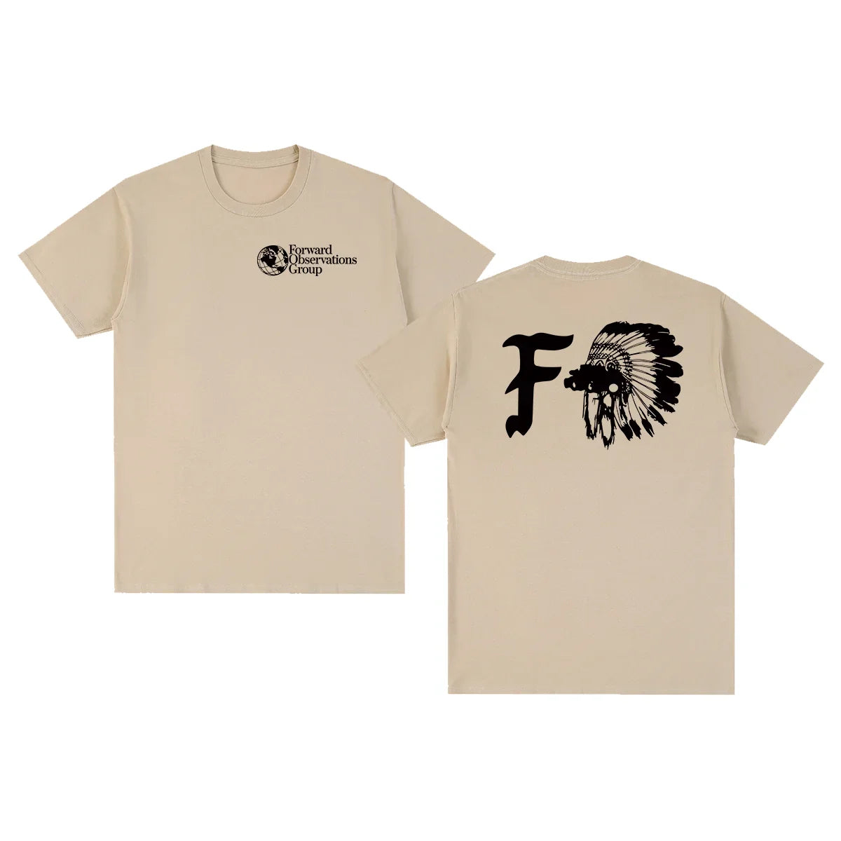 Forward Observations Group Vintage T-shirt Punk Rock Gothic Y2k Fashion Harajuku Cotton Men T shirt New TEE TSHIRT Womens tops