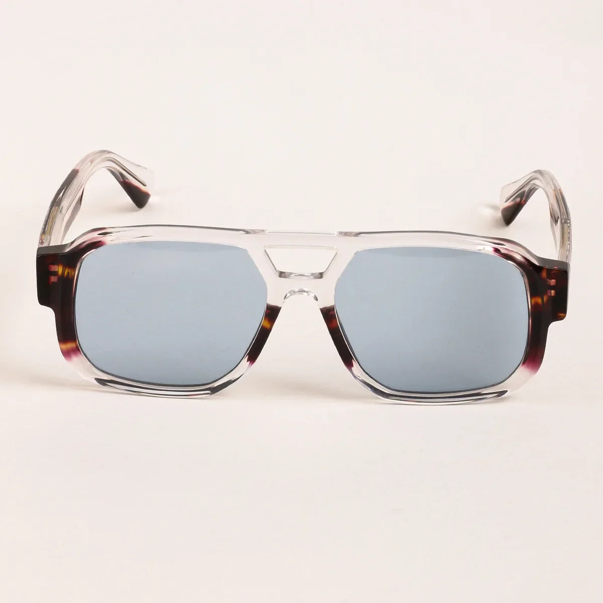 2026 New Fashion Thick Large Frame Man Sunglasses High Quality Handmade Acetate Retro UV400 Protection Goggles Women Sun Glasses