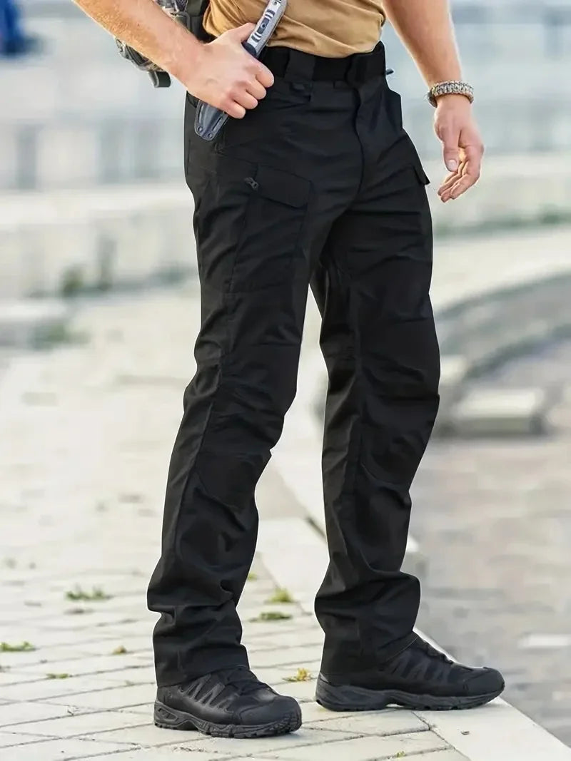 Men's Outdoor Tactical Pants Men Clothing Multi Pocket Outdoor Hunting Clothes Hiking Sweatpants Water-repellent, Wear-resistant
