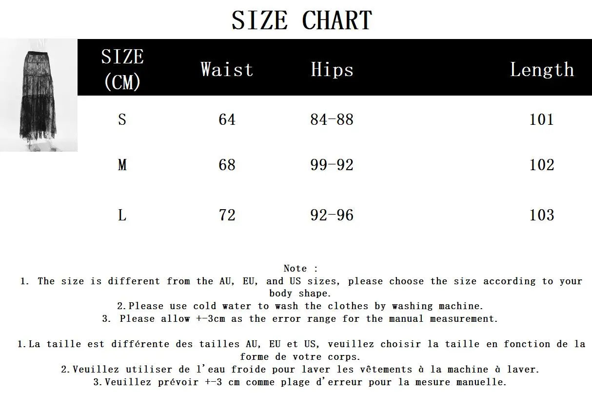 Lace Jacquard Transperant Skirt Women Summer New High Waist Sexy Casual Long Skirts 2025 Streetwear Fashion White Maxi Skirt